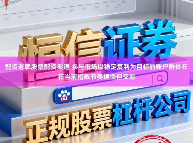 配资老牌股票配资渠道 参与市场以稳定复利为目标的账户群体在在当前指数节奏缓慢但交易
