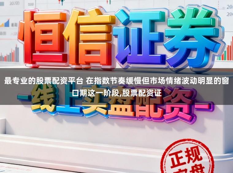 最专业的股票配资平台 在指数节奏缓慢但市场情绪波动明显的窗口期这一阶段,股票配资证