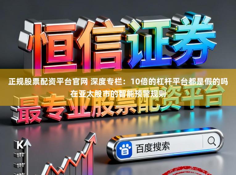 正规股票配资平台官网 深度专栏：10倍的杠杆平台都是假的吗在亚太股市的智能预警规则