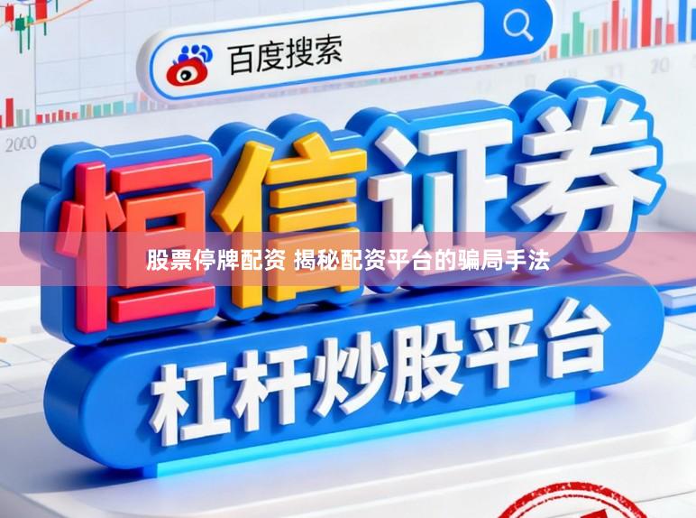 股票停牌配资 揭秘配资平台的骗局手法